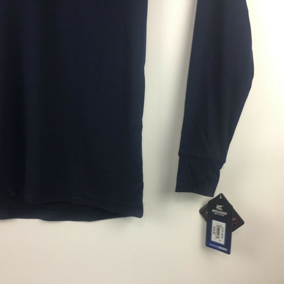 Auburn Tigers Long Sleeve Navy T-Shirt Polyester - Picture 2 of 8